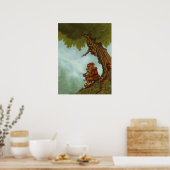 Happy Tree Fantasy Poster (Küche)