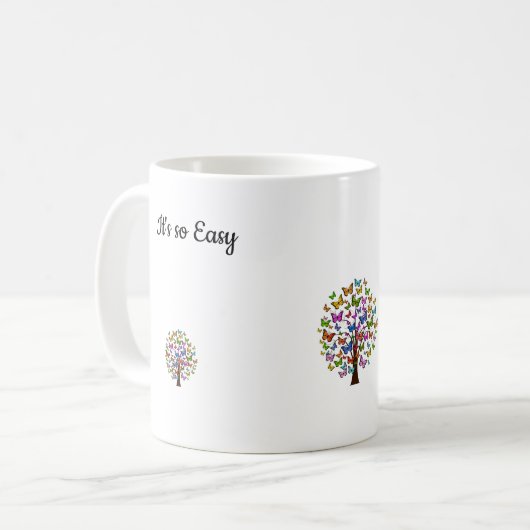 Happy Tree Kaffeetasse (Vorderseite Links)