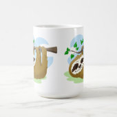 Happy Tree Sloth Kaffeetasse (Mittel)
