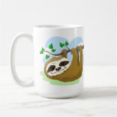 Happy Tree Sloth Kaffeetasse (Links)