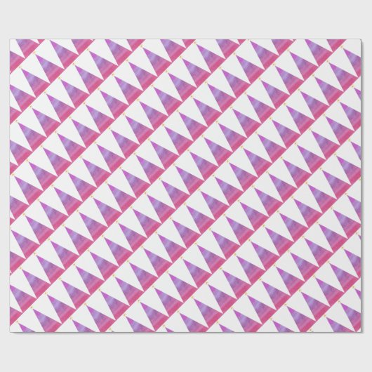 Happy Trees Holiday Wrap Geschenkpapier (Flach)