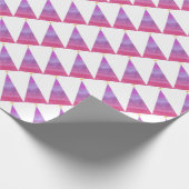 Happy Trees Holiday Wrap Geschenkpapier (Ecke)