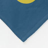 Happy Trick oder Treating! Fleecedecke (Ecke)