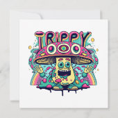 Happy Trippy Mushroom (Rückseite)