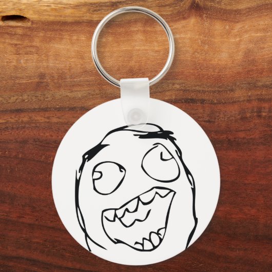 Happy Troll Schlüsselanhänger (Vorderseite)