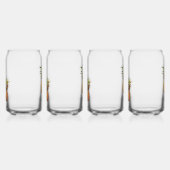 Happy Tropical Pineaple Dosenglas (Rechts)