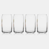 Happy Tropical Pineaple Dosenglas (Links)