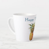 Happy Tropical Pineaple Milchtasse (Linke Ecke)