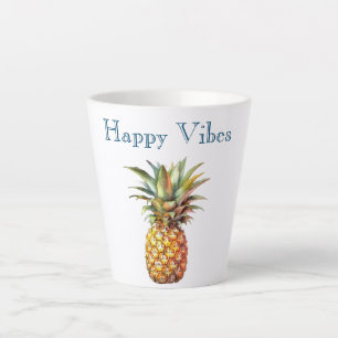 Happy Tropical Pineaple Milchtasse