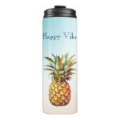 Happy Tropical Pineaple Thermosbecher (Vorderseite)