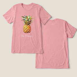 Happy Tropical Pineaple Tri-Blend Shirt