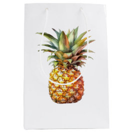 Happy Tropical Pineapples Mittlere Geschenktüte