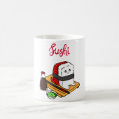 Happy Tuna Sushi Kaffeetasse (Mittel)