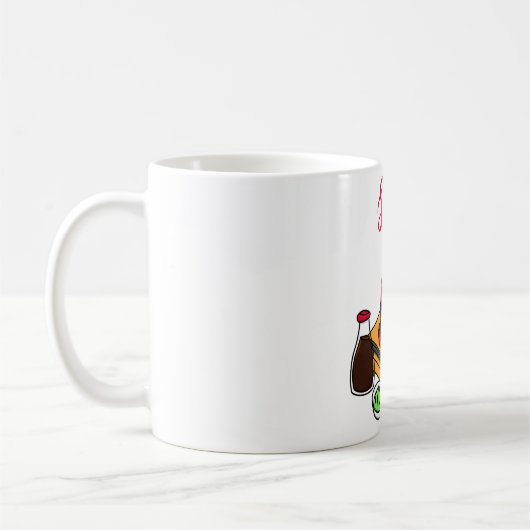 Happy Tuna Sushi Kaffeetasse (Links)