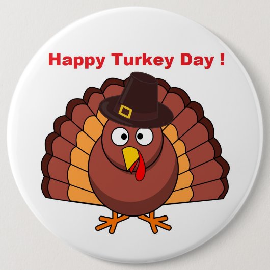 HAPPY TURKEY DAY BUTTON (Vorderseite)