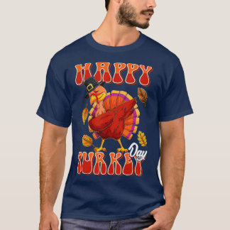 Happy Turkey Day Erntedank Day Holiday Little P T-Shirt