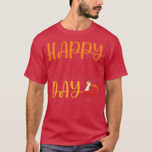 Happy Turkey Day Funny Herbst Herbst Erntedank Tu T-Shirt