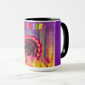 Happy Turkey Day Kaffeepause Tasse (VorderseiteRechts)