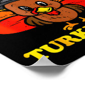 Happy Turkey Day Shirt Niedlich Little Pilgrim Tha Poster (Ecke)