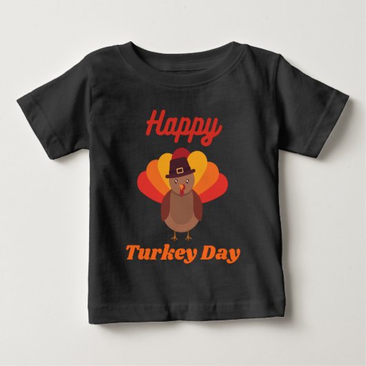 Happy Turkey Day T - Shirt (Vorderseite)