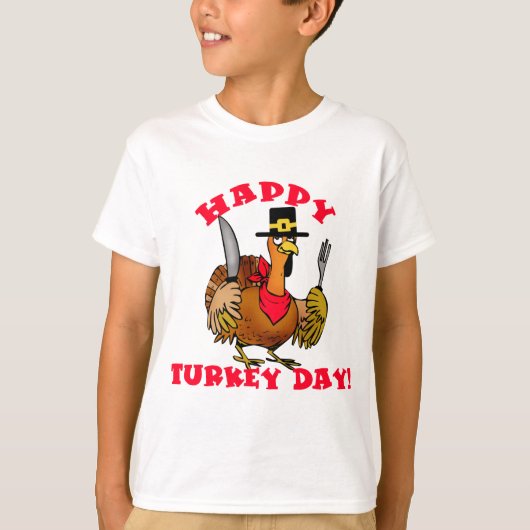 Happy Turkey Day T Shirts, Hoodies, Sweets T-Shirt (Vorderseite)