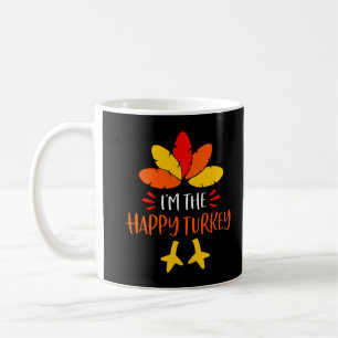 Happy Turkey Family Shirts Matching Erntedank P Kaffeetasse