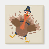 Happy Turkey Magnet (Vorne)