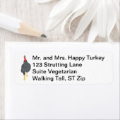 Happy Turkey Pointillism Painting-Adresse (Insitu)