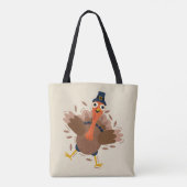 Happy Turkey Tasche (Rückseite)