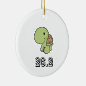 Happy Turtle 26,2 Keramikornament (Rechts)