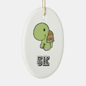 Happy Turtle 5K Keramik Ornament (Rechts)