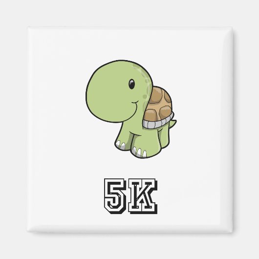 Happy Turtle 5K Magnet (Vorne)