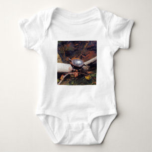 Happy Turtle Baby Strampler