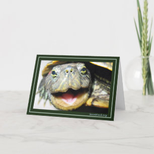 Happy Turtle Card Karte