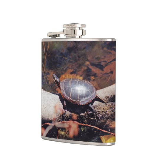 Happy Turtle Flachmann (Links)