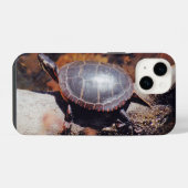 Happy Turtle iPhone Hülle (Rückseite (Horizontal))