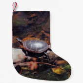 Happy Turtle Kleiner Weihnachtsstrumpf (Vorderseite)
