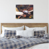 Happy Turtle Leinwanddruck (Insitu (Schlafzimmer))