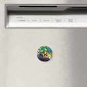 Happy Turtle Magnet (In Situ (Geschirrspüler))