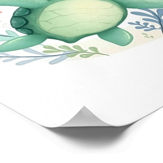 Happy Turtle Poster (Ecke)