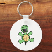 Happy Turtle Schlüsselanhänger (Vorderseite)