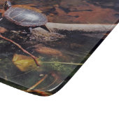 Happy Turtle Schneidebrett (Ecke)
