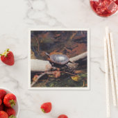 Happy Turtle Serviette (Beispiel)