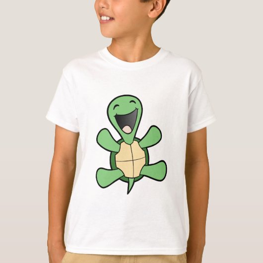 Happy Turtle T-Shirt (Vorderseite)