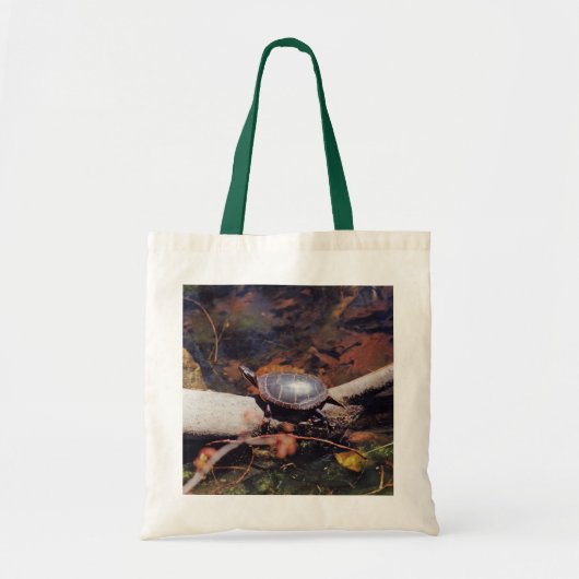 Happy Turtle Tragetasche (Vorne)