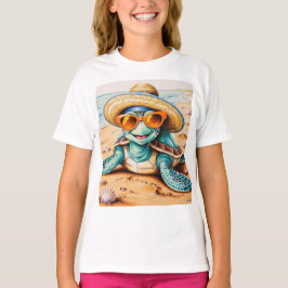 Happy Turtle Unisex T - Shirt
