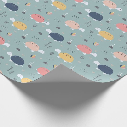 Happy Turtles Geschenkpapier (Ecke)
