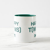 Happy Twins Day Win Tasse (Mittel)