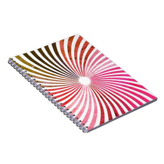 Happy Twirl Notizblock (Rechte Seite)