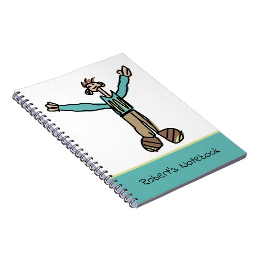 Happy Typ Notizblock (Rechte Seite)